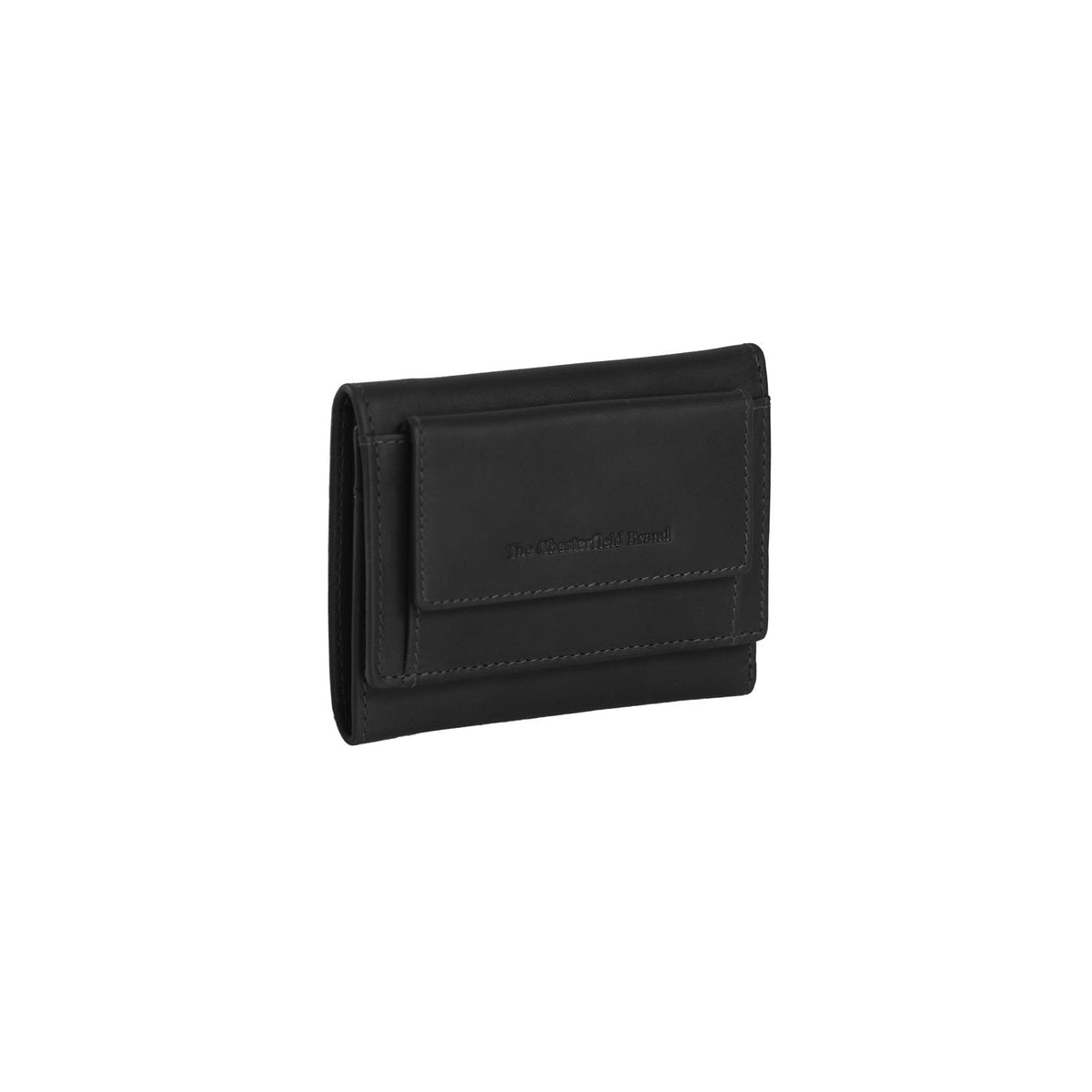 Hartfort Full-Grain Portafoglio in Pelle da Donna in Classic 100% Full-Grain Leather - Full Exterior Front Profile View | Acquista online