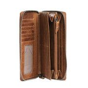 Havana Full-Grain Portafoglio in Pelle da Donna – Vista prodotto alternativa 3