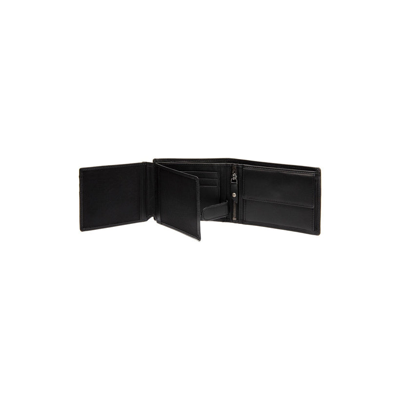 Hendrick Full-Grain Portafoglio in Pelle da Uomo