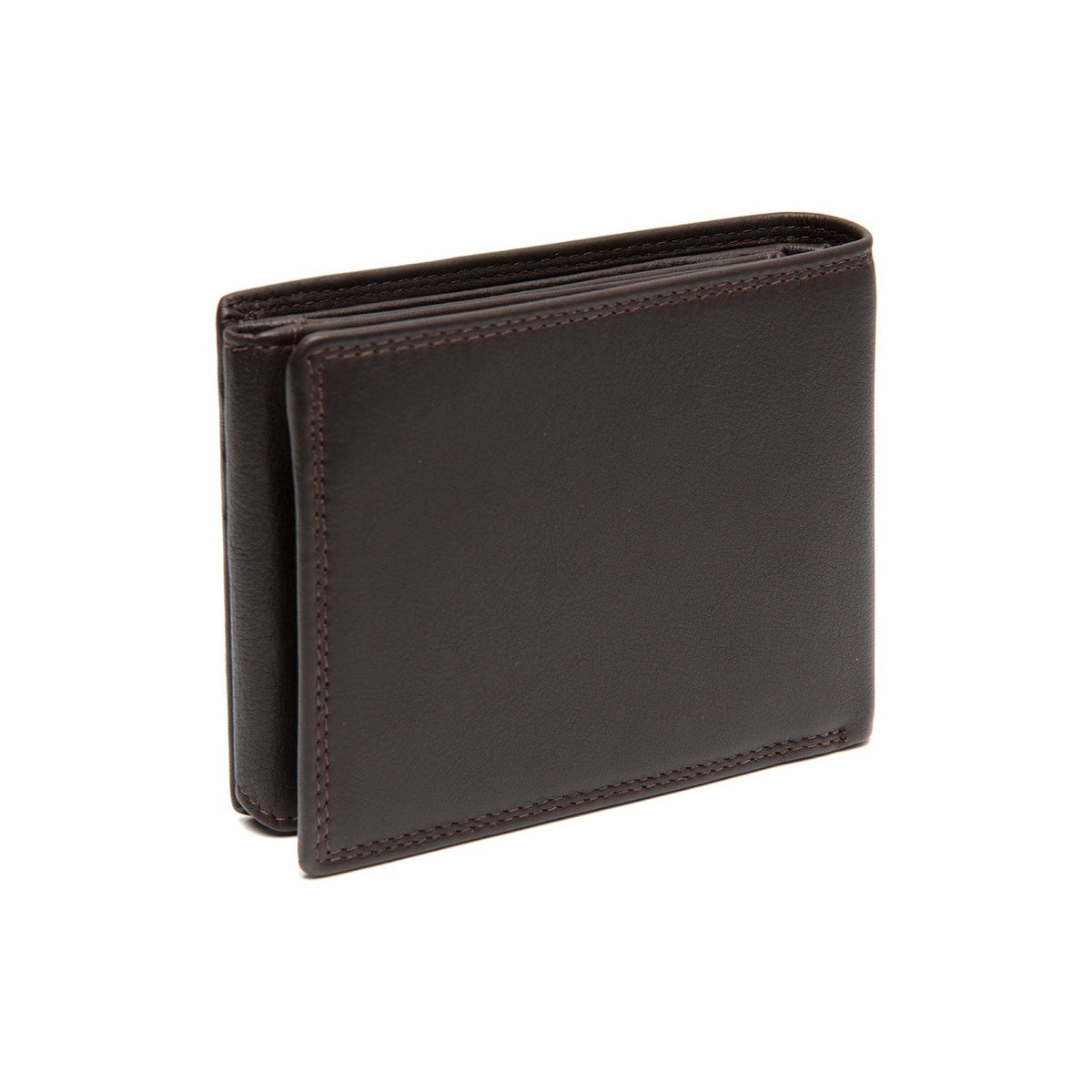 Brown Leather Wallet Hendrick, detail view 4