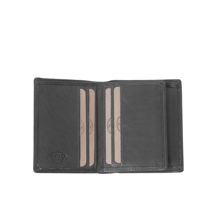 Hereford Full-Grain Portafoglio in Pelle da Uomo