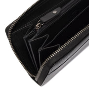 
Classic 100% Full-Grain leather Wallet - Prospettiva posteriore con spallacci in pelle rinforzati