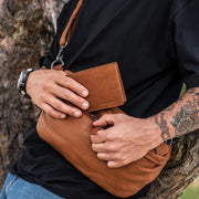 Marion Full-Grain Portafoglio in Pelle da Uomo – Vista prodotto alternativa 2