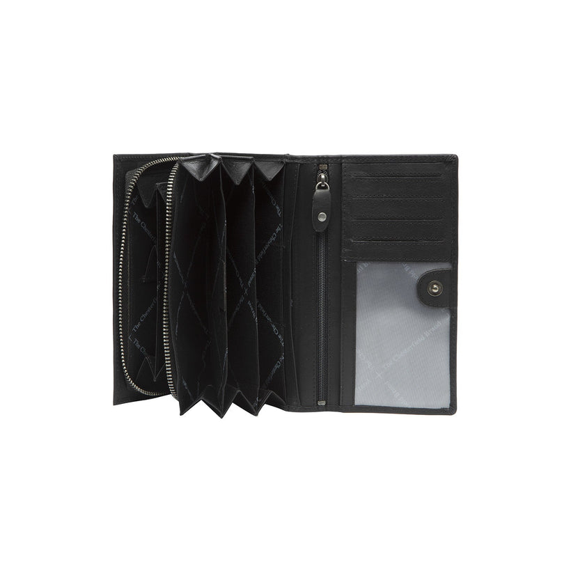 Mirthe Full-Grain Portafoglio in Pelle da Donna