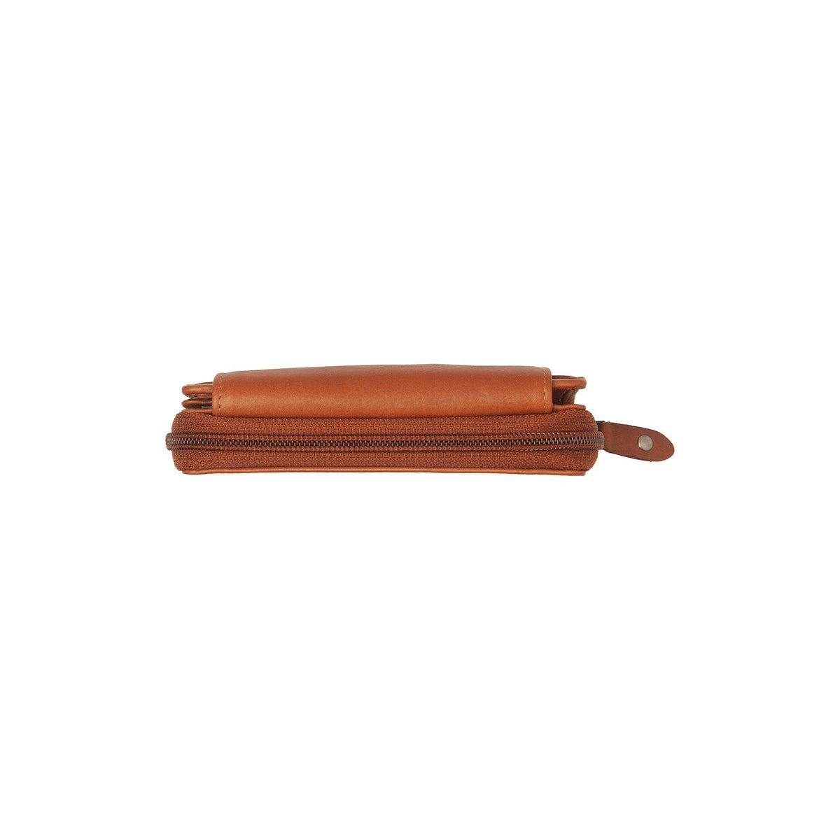 Cognac Leather Wallet Orveta, detail view 1