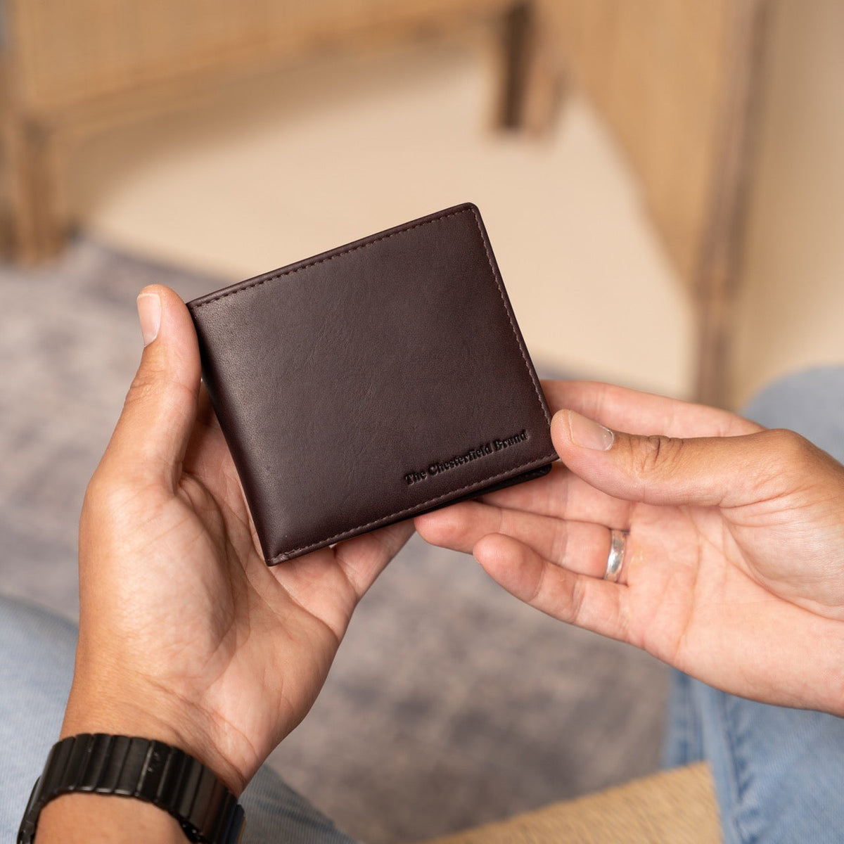 Ralph Full-Grain Portafoglio in Pelle da Uomo – Vista prodotto alternativa 2