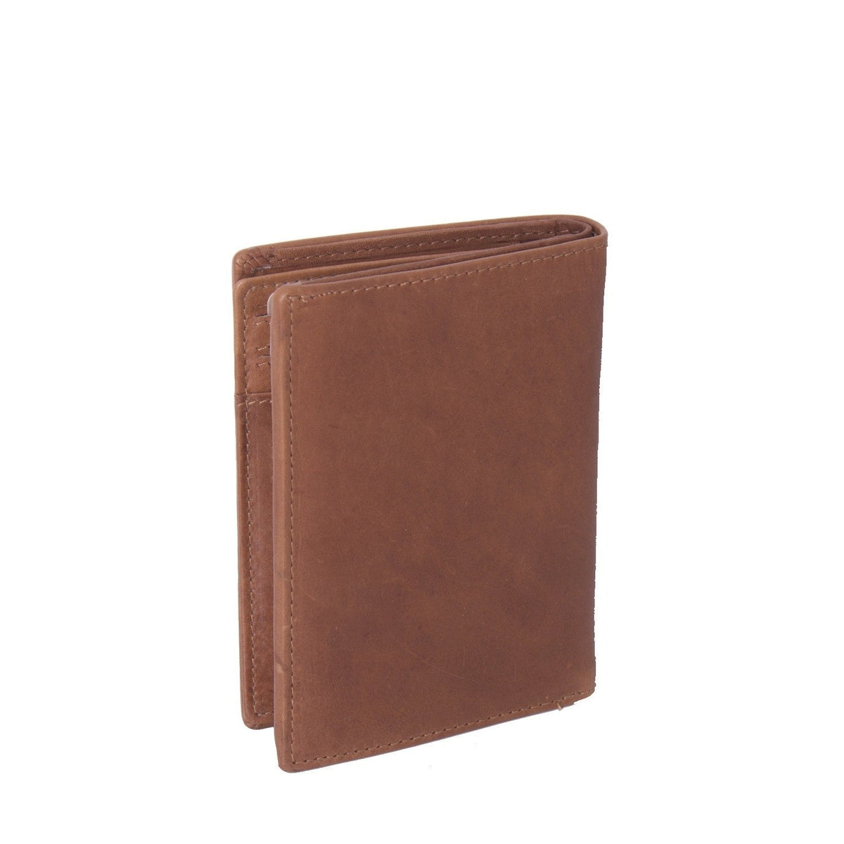 Cognac Leather Wallet Siem, detail view 3