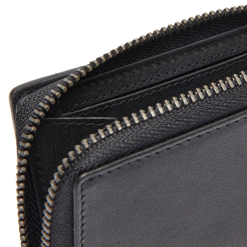 Sionel Full-Grain Portafoglio in Pelle da Donna