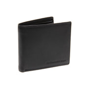 Stephens Full-Grain Portafoglio in Pelle da Uomo in Classic 100% Full-Grain Leather - Full Exterior Front Profile View | Acquista online