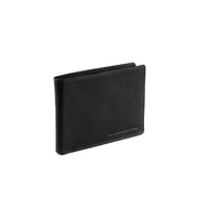 Timo Full-Grain Portafoglio in Pelle da Uomo in Classic 100% Full-Grain Leather - Full Exterior Front Profile View | Acquista online