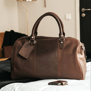 Liam Full-Grain Leather Weekender Bag da Donna – Vista prodotto alternativa 2