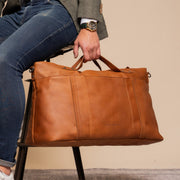 Mark Full-Grain Leather Weekender Bag da Donna – Vista prodotto alternativa 2