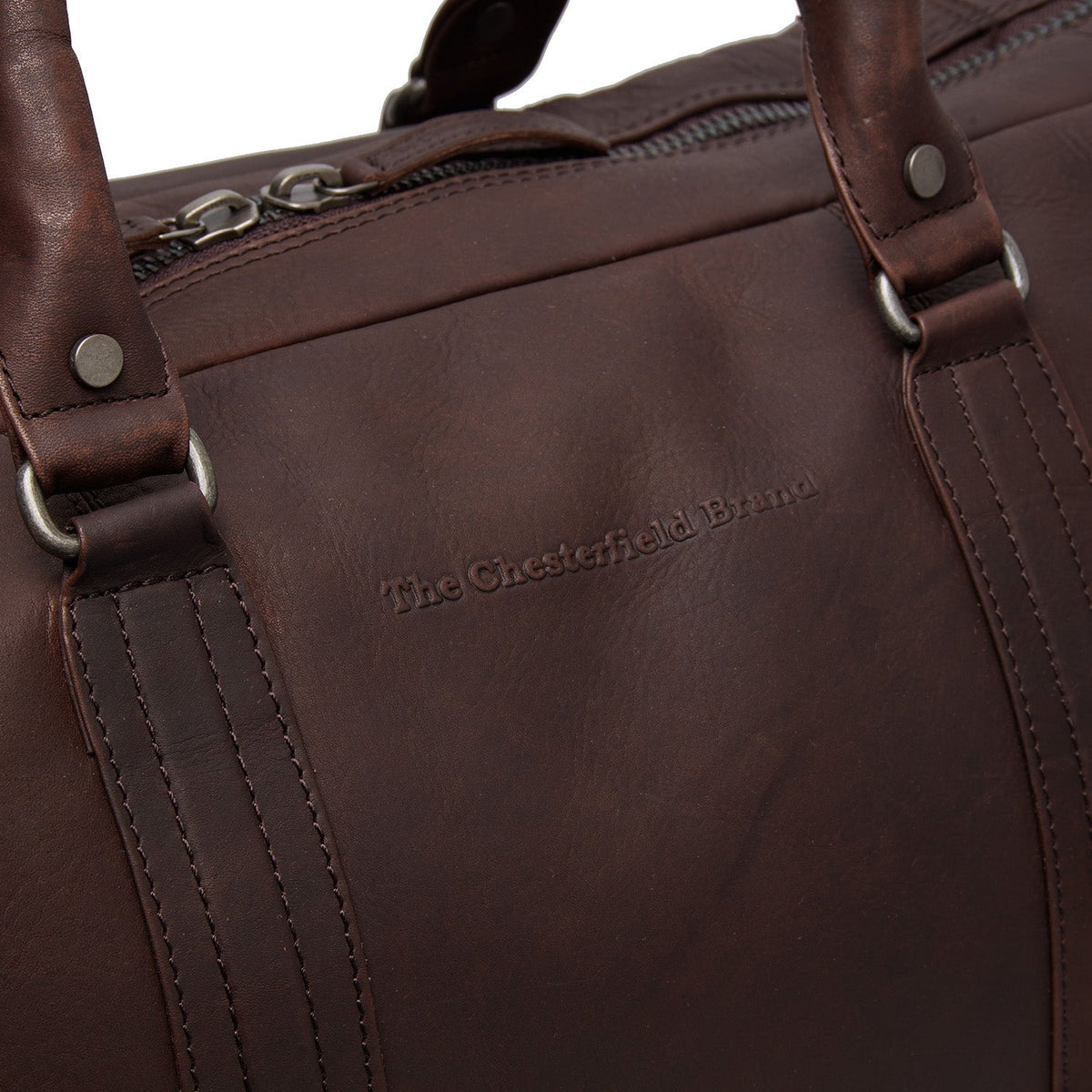 Melbourne Full-Grain Leather Weekender Bag da Donna – Vista prodotto alternativa 3