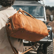 Melbourne Full-Grain Leather Weekender Bag da Donna – Vista prodotto alternativa 2