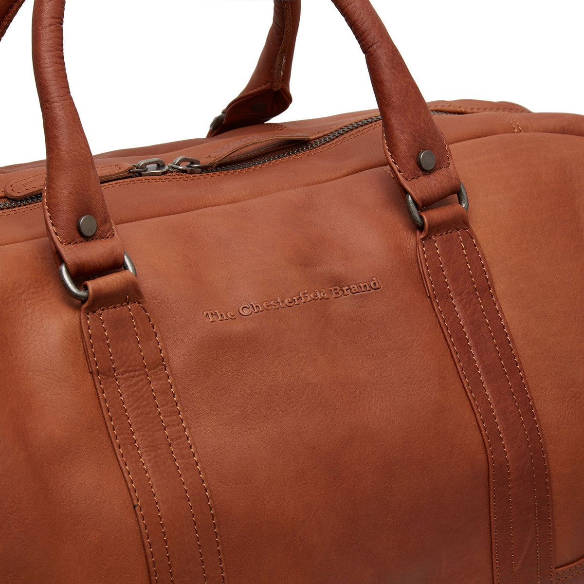 Melbourne Full-Grain Leather Weekender Bag da Donna – Vista prodotto alternativa 3