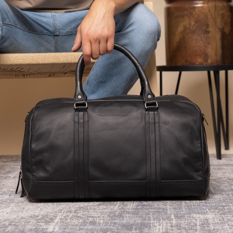 Perth Full-Grain Leather Weekender Bag da Donna