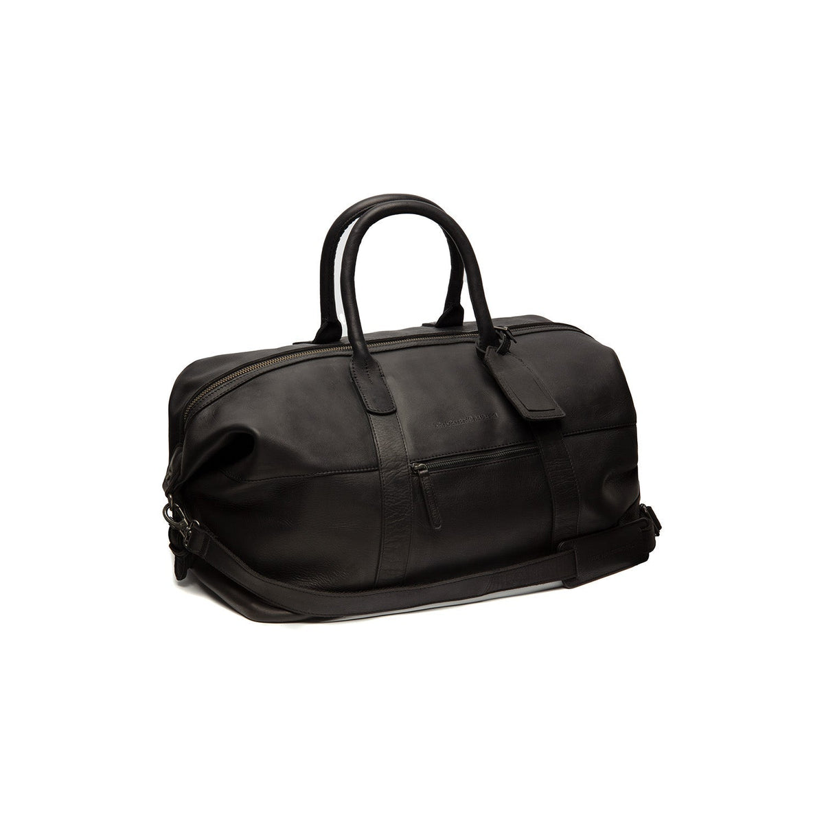 Portsmouth Full-Grain Leather Weekender Bag da Donna in Classic 100% Full-Grain Leather - Full Exterior Front Profile View | Acquista online