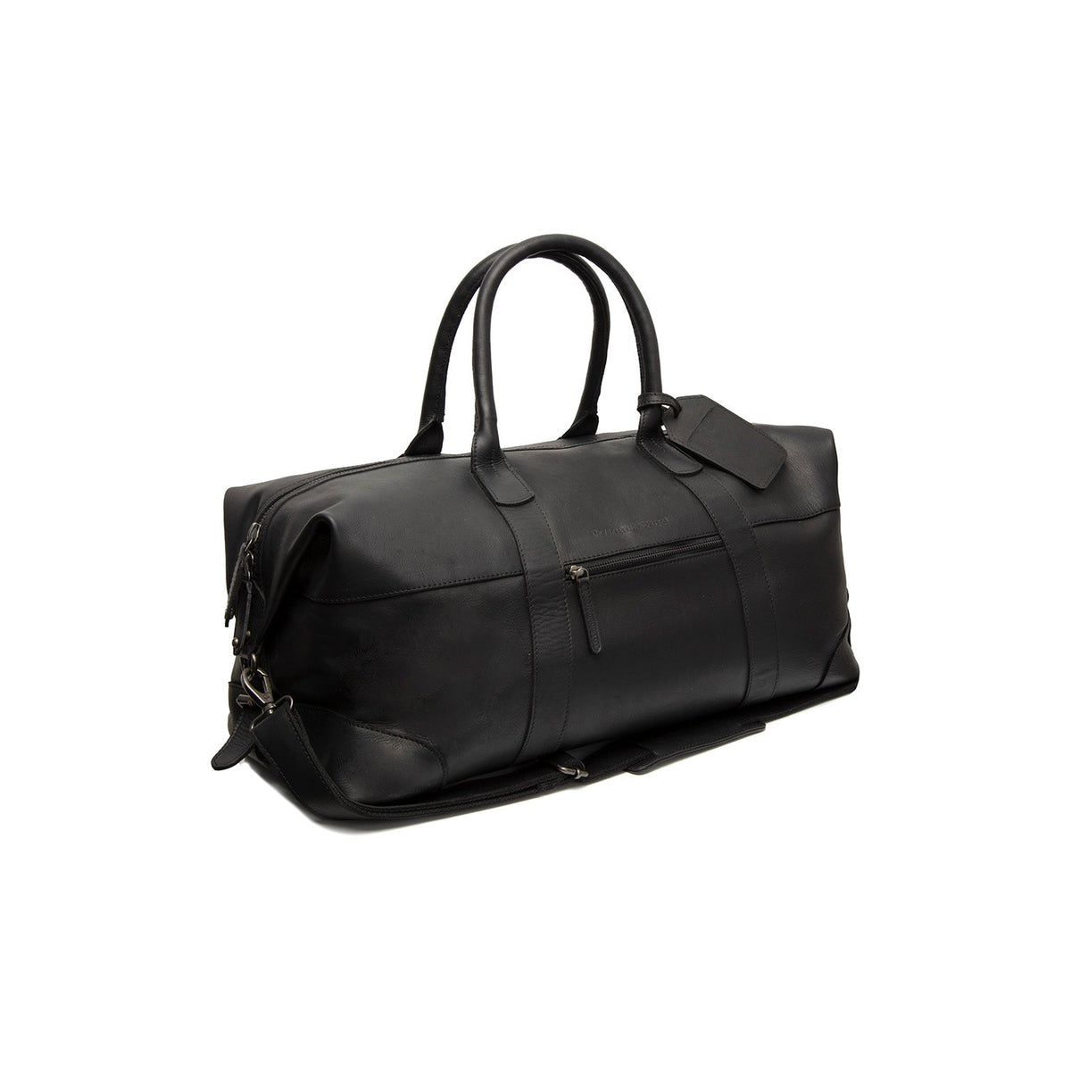 
Portsmouth II Borsone da weekend in pelle pieno fiore in classica vera pelle pieno fiore 100% - Full Exterior Vista frontale e silhouette sartoriale | Acquista online