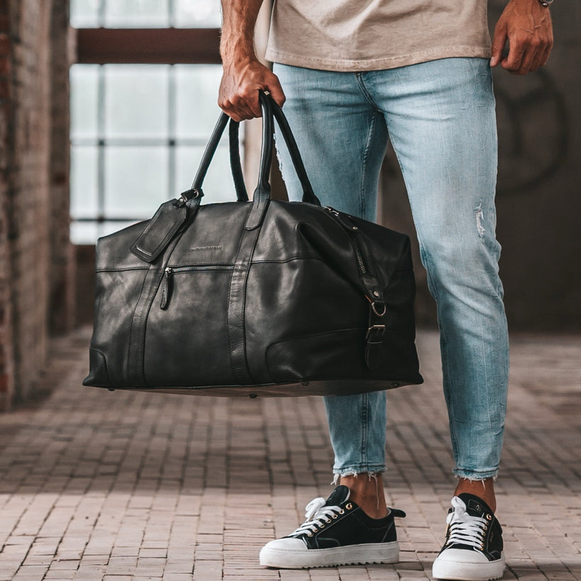 Portsmouth II Full-Grain Leather Weekender Bag da Donna