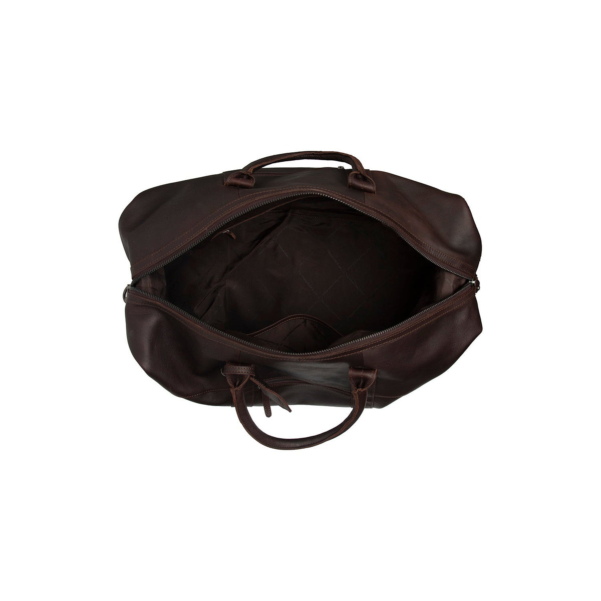 
Brown Leather Weekender Bag Portsmouth II, detail view 4