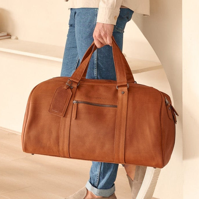 Rivaro Full-Grain Leather Weekender Bag da Donna – Vista prodotto alternativa 2