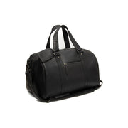 Volenza Full-Grain Leather Weekender Bag da Donna in Classic 100% Full-Grain Leather - Full Exterior Front Profile View | Acquista online