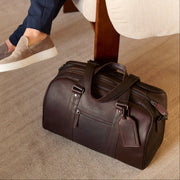 Volenza Full-Grain Leather Weekender Bag da Donna – Vista prodotto alternativa 3