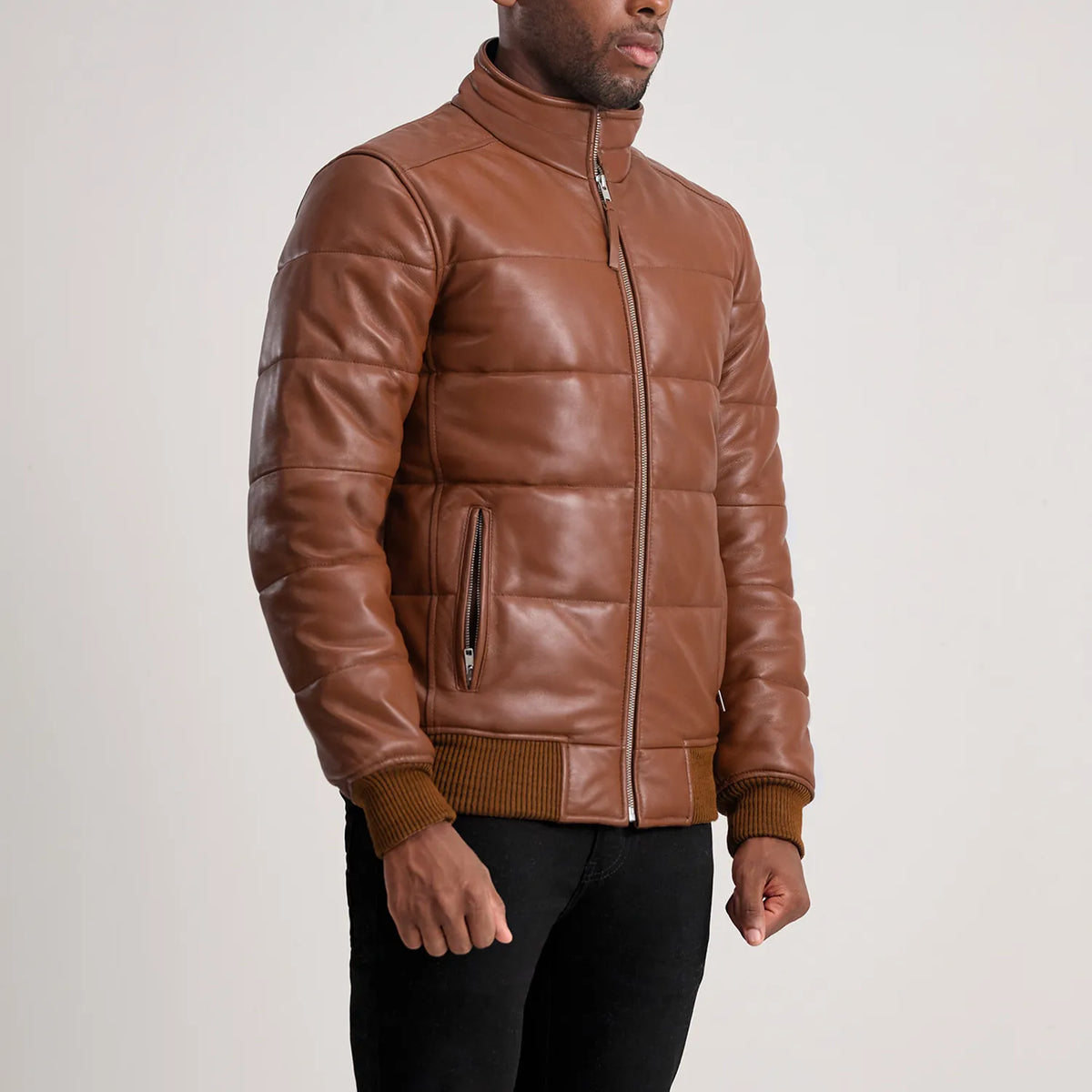 Lucas Bomber in Pelle da Uomo – Vista prodotto alternativa 2