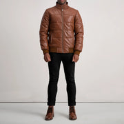 Lucas Bomber in Pelle da Uomo – Vista prodotto alternativa 3