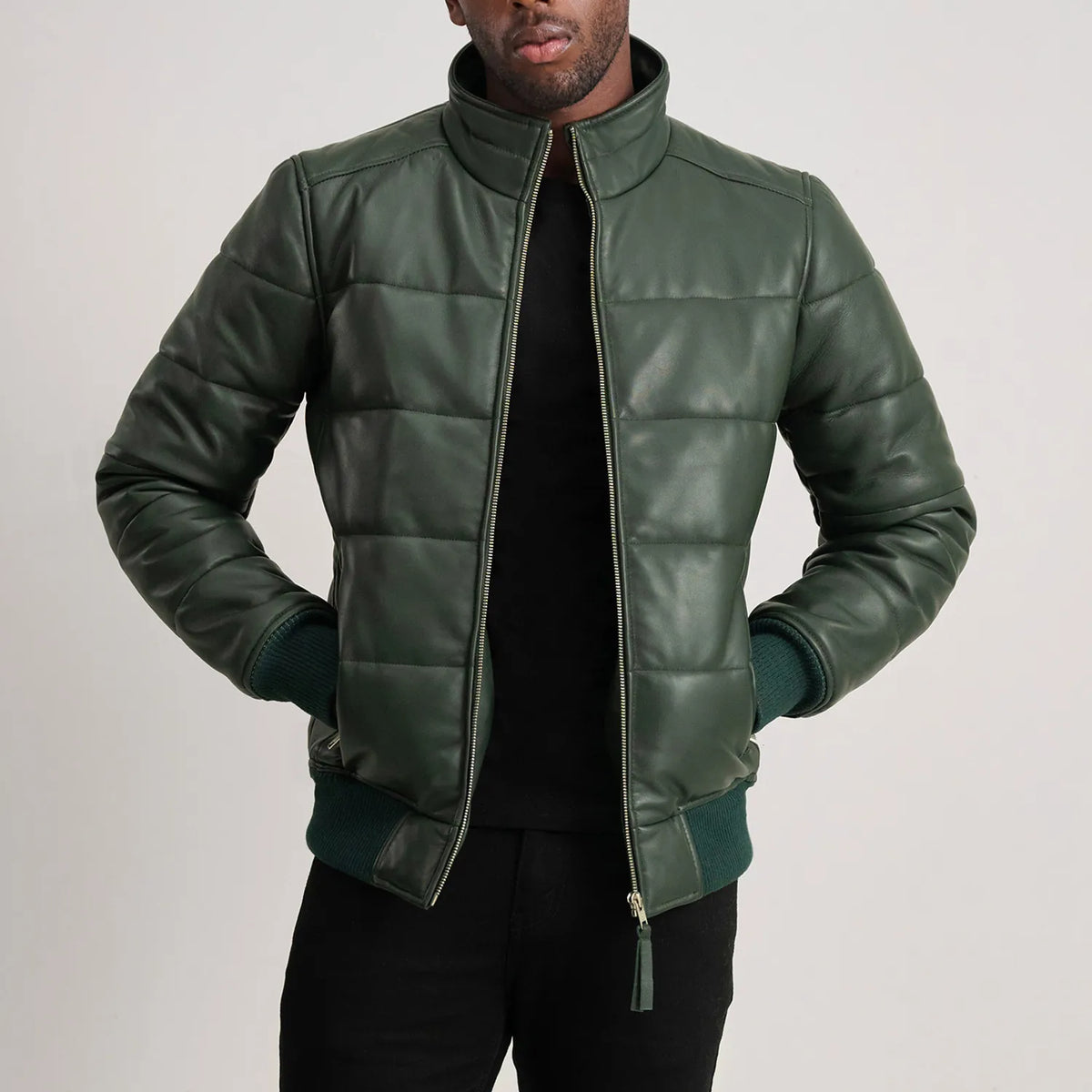Lucas Bomber in Pelle da Uomo – Vista prodotto alternativa 1