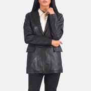 Marilyn Blazer in Pelle da Donna – Vista prodotto alternativa 4