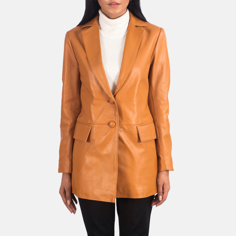 Marilyn Blazer in Pelle da Donna