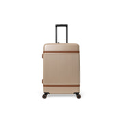 Styled Fit Perspective of Medium Suitcase Zuna da Donna on Model - Natural Daylight Drape