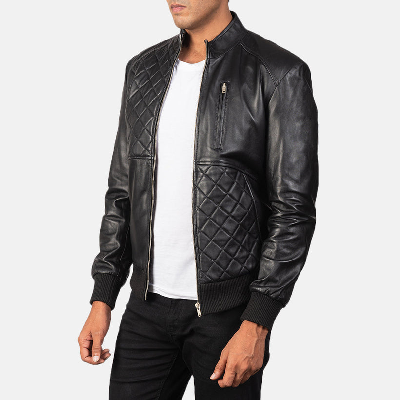 Moda Bomber in Pelle da Uomo