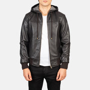 Nintenzo Bomber in Pelle da Uomo – Vista prodotto alternativa 1