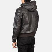 Nintenzo Bomber in Pelle da Uomo – Vista prodotto alternativa 5