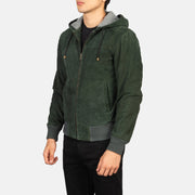 Nintenzo Bomber in Pelle da Uomo – Vista prodotto alternativa 2