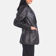 Norma Blazer in Pelle da Donna – Vista prodotto alternativa 3
