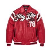 
Varsity Giacca in Pelle da Donna