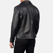 Authentic Cowhide Leather with Semi-aniline Finish Grain Texture &amp; Heavy-Duty Seam Stitching Detail