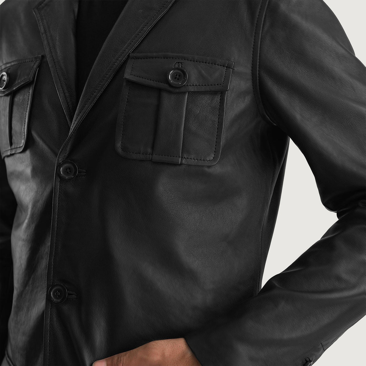 Vista interna Showing Quilted Polyester Lining &amp; Dual Inside Utility Storage Pockets