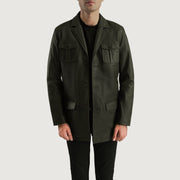 Ray Cutler Giacca in Pelle da Uomo – Vista prodotto alternativa 1