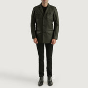 Ray Cutler Giacca in Pelle da Uomo – Vista prodotto alternativa 3