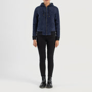 
Rebella Hooded Bomber in Pelle da Donna – alternate product view 3