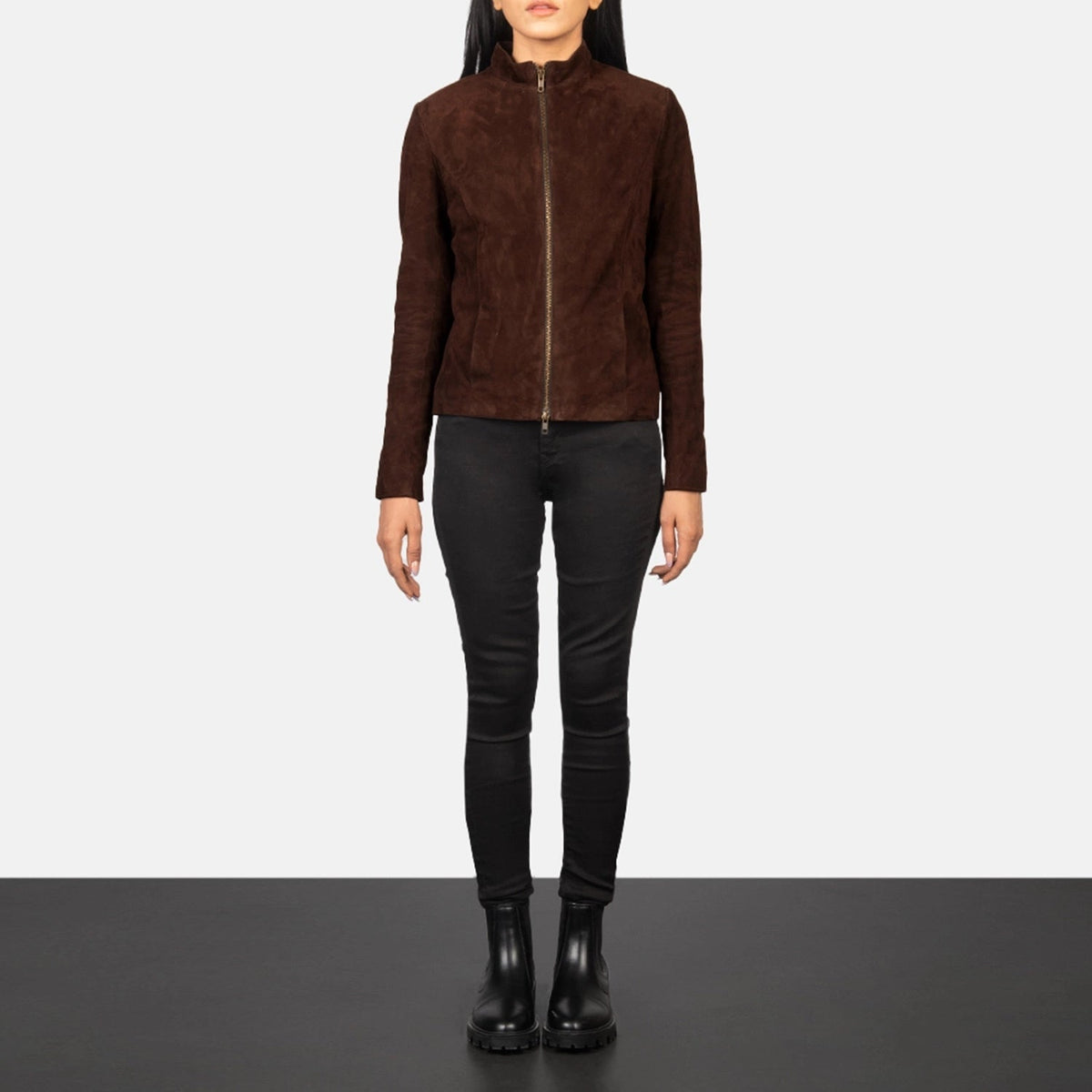 Rumella Giacca Biker in Pelle da Donna – Vista prodotto alternativa 3