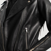 Rumy Bordeaux Giacca Biker in Pelle da Donna – Vista prodotto alternativa 6