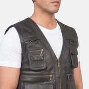 Vista interna Showing Quilted viscose lining &amp; Dual Inside Utility Storage Pockets