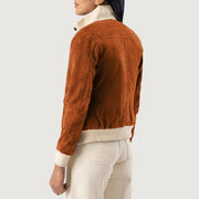
Sasha A1 Bomber in Pelle da Donna – alternate product view 5