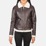 Sherilyn B-3 Nero Bomber in Pelle da Donna – Vista prodotto alternativa 4