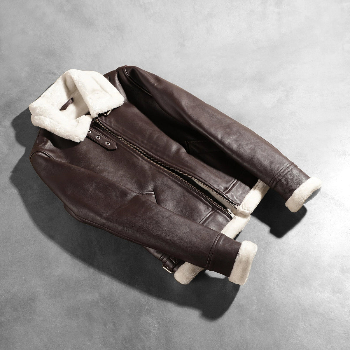 Sherilyn B-3 Nero Bomber in Pelle da Donna – Vista prodotto alternativa 7